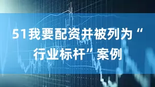 51我要配资并被列为“行业标杆”案例